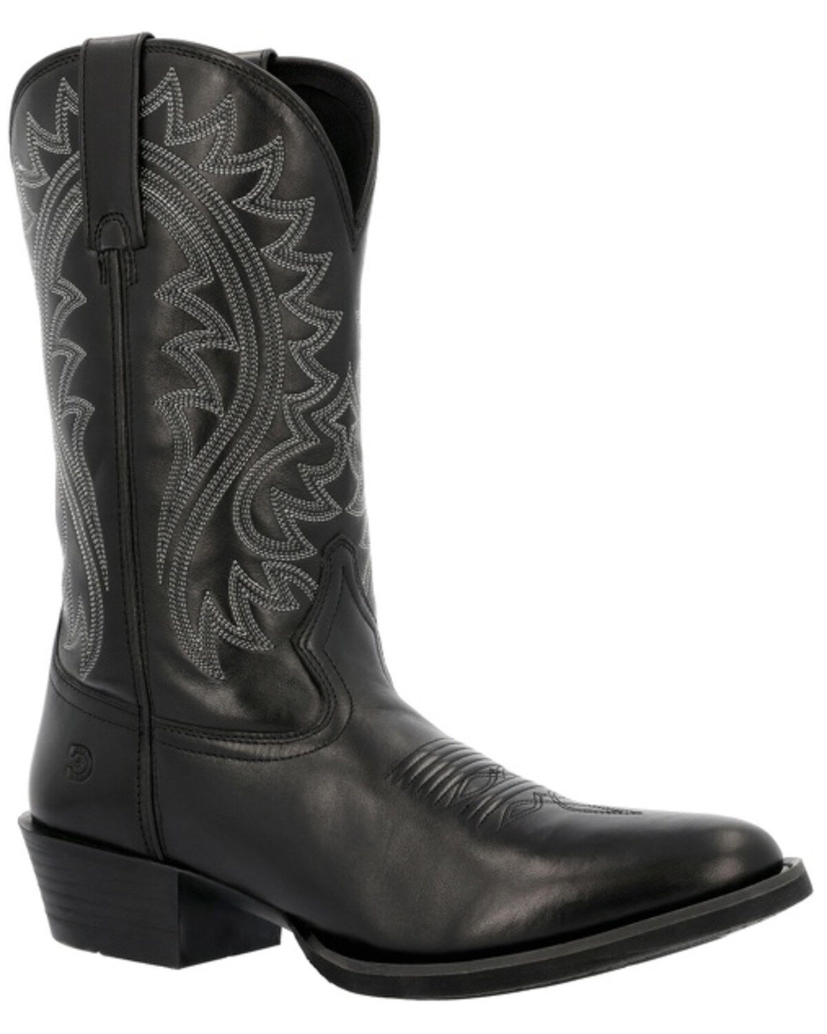 Durango Men's Shyloh Western Boots - Round Toe, Black, hi-res