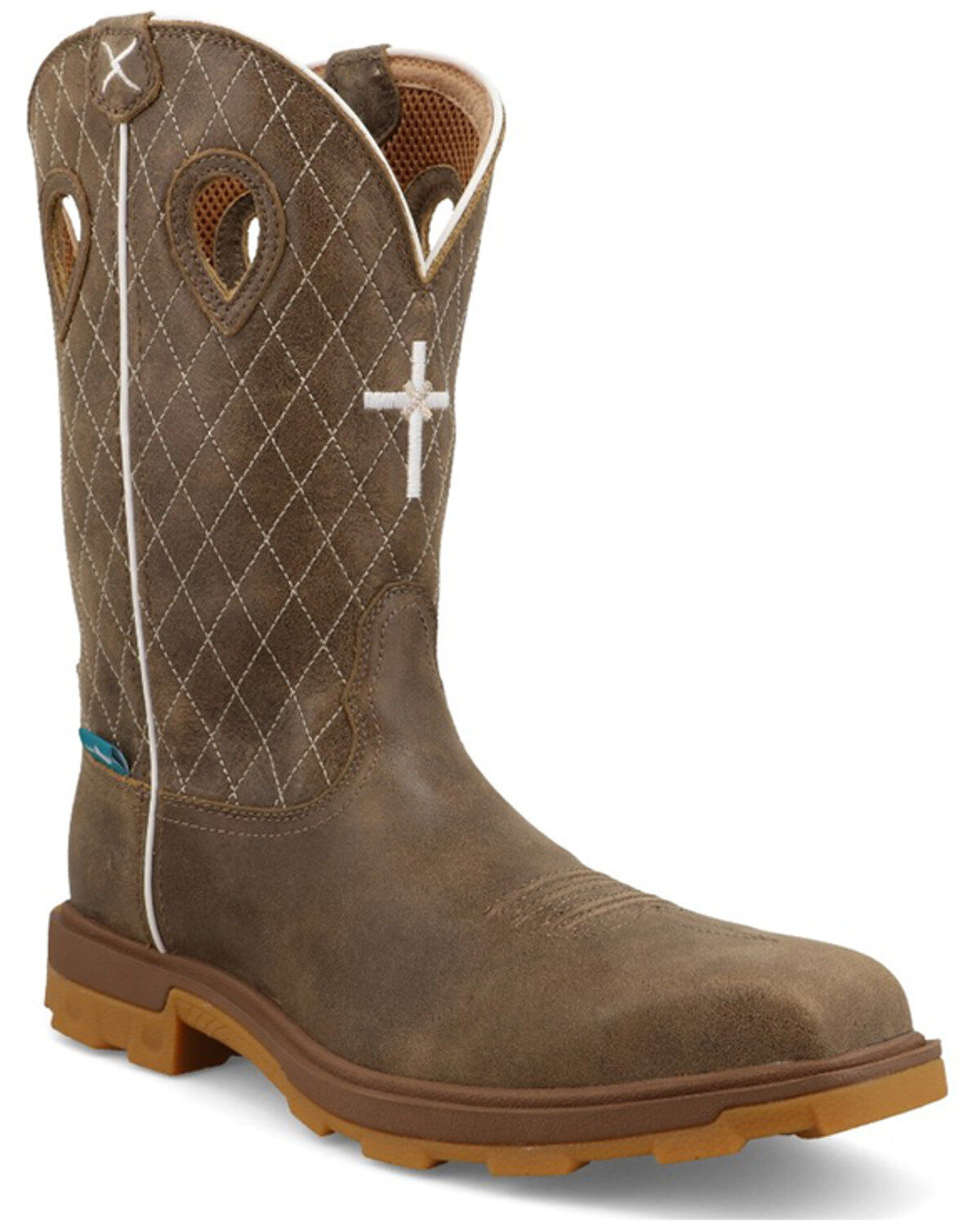 Twisted X Men's Ultralite Work Boots - Composite Toe, Brown, hi-res