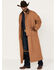Image #2 - Scully Men's Authentic Canvas Duster, Brown, hi-res