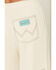 Image #4 - Wrangler X Lainey Wilson Women's High Rise Cowboy Sweatpants, White, hi-res