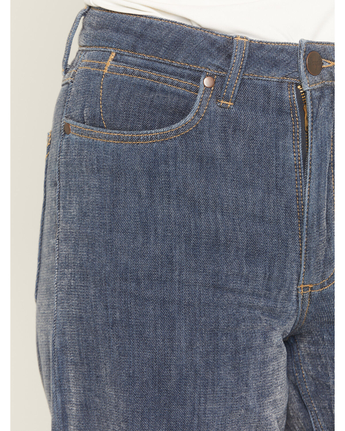 Image #2 - Wrangler Women's Medium Wash High Rise Bailey Wide Leg Denim Jeans, Medium Wash, hi-res