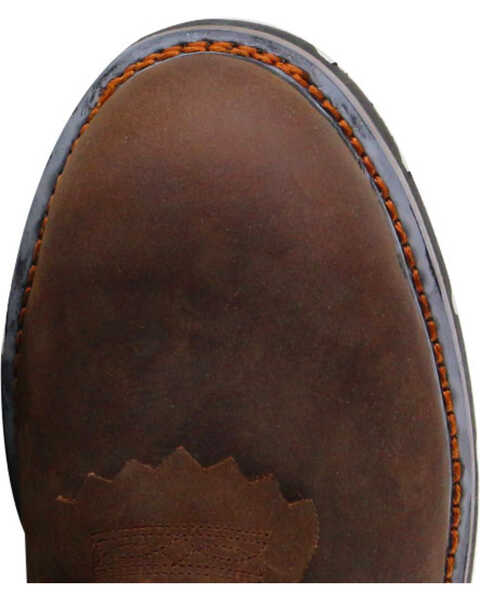 Image #6 - Cody James® Comp Toe Waterproof Kiltie Work Boots , Brown, hi-res