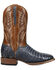 Image #2 - El Dorado Men's Exotic Caiman Belly Western Boots - Broad Square Toe, Blue, hi-res