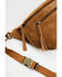 Image #3 - Shyanne Women's Suede Crossbody Bag , Brown, hi-res