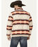 Image #4 - Rock & Roll Denim Men's Bomber Southwestern Striped Zip Jacket, Taupe, hi-res