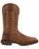 Image #2 - Durango Men's Rebel Performance Western Boots - Broad Square Toe , Brown, hi-res