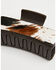 Image #5 - Idyllwind Women's Larkspur Hair-On Claw Clip Set - 2 Piece, Brown, hi-res