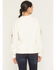 Image #4 - Idyllwind Women's Solona Steerhead Yoke Embroidered Crewneck Sweatshirt, Cream, hi-res