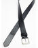 Image #2 - Hawx Men's English Bevel Work Belt, Black, hi-res