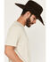 Image #2 - Cody James Men's Grab The Horns Short Sleeve Graphic T-Shirt, Sand, hi-res