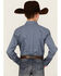 Image #4 - Cinch Boys' Medallion Print Long Sleeve Button Down Western Shirt, Blue, hi-res