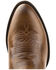 Image #6 - El Dorado Men's Embroidered Design Western Boots - Medium Toe, Chocolate, hi-res