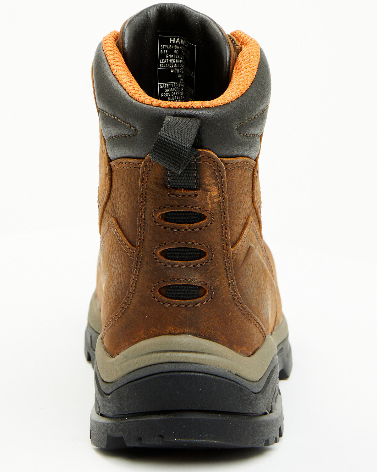 Image #5 - Hawx Men's 6" Enforcer Pro Work Boots - Composite Toe, Brown, hi-res