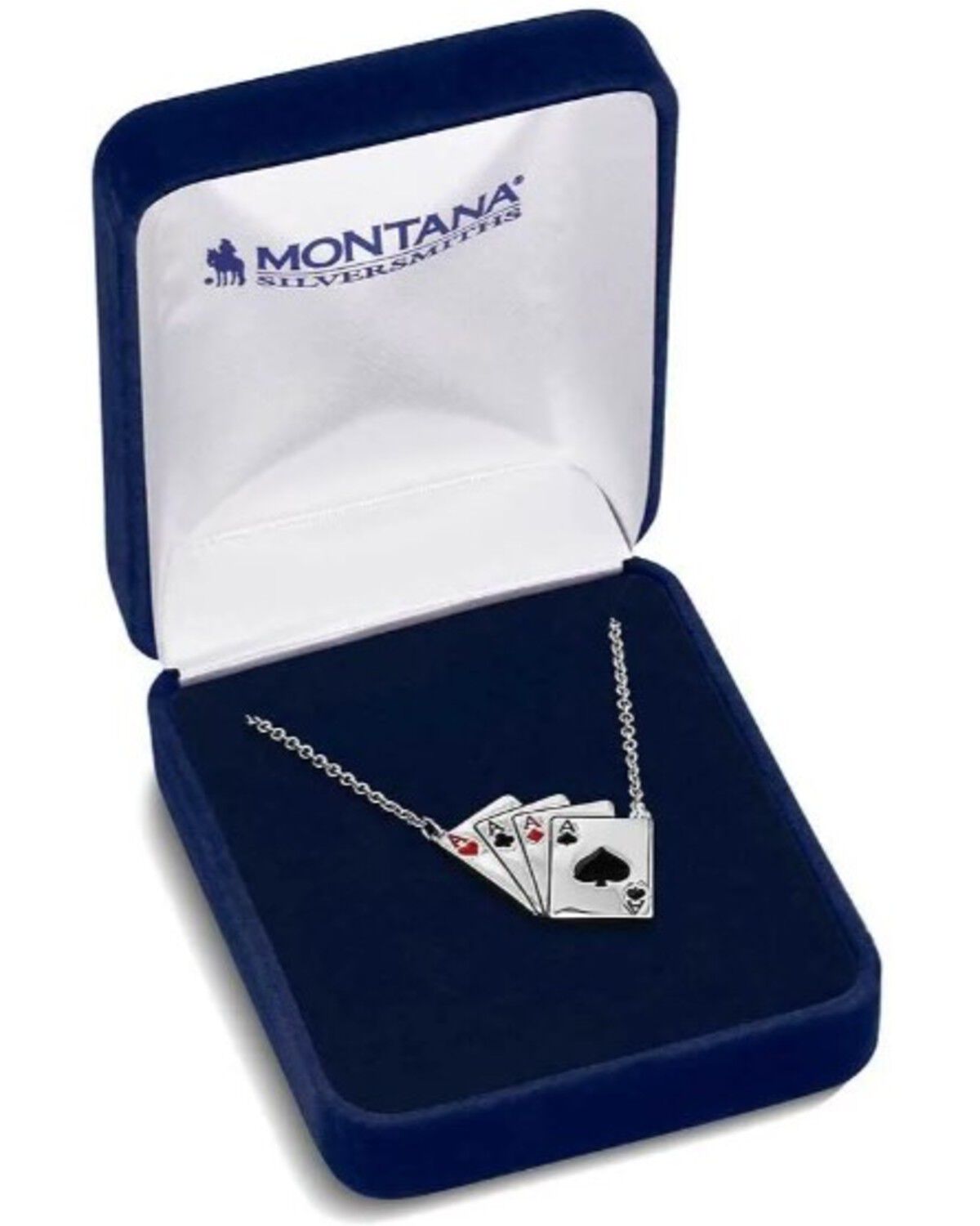 Image #3 - Montana Silversmiths Women's Four of a Kind Necklace, Silver, hi-res