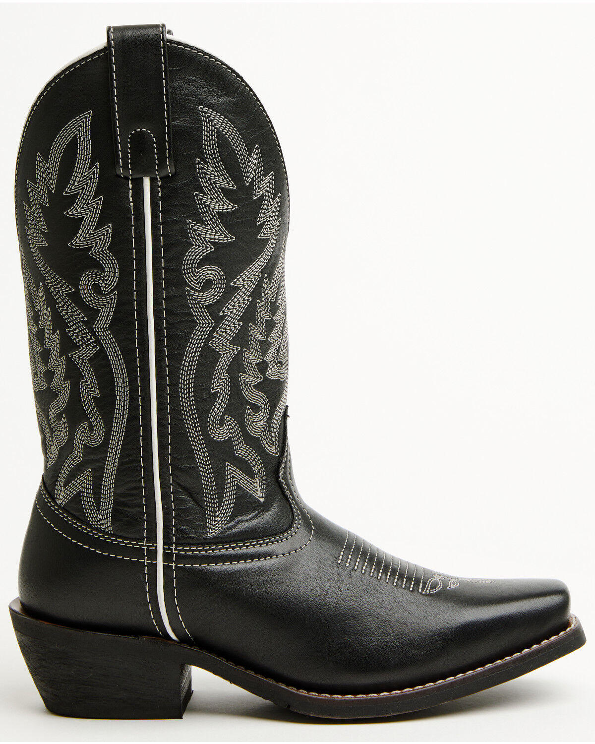 Image #2 - Laredo Women's Vera Western Boots - Square Toe, Black, hi-res