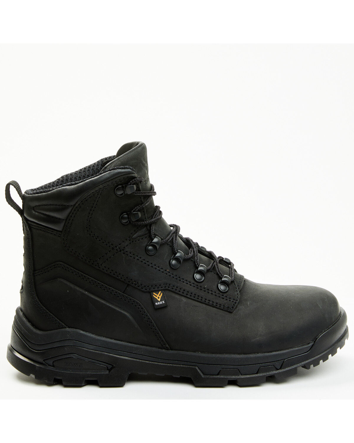 Image #2 - Hawx Men's 6" Enforcer Pro Work Boots - Soft Toe, Black, hi-res