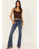 Image #1 - Shyanne Women's Oleander High Rise Bootcut Jeans, Medium Blue, hi-res
