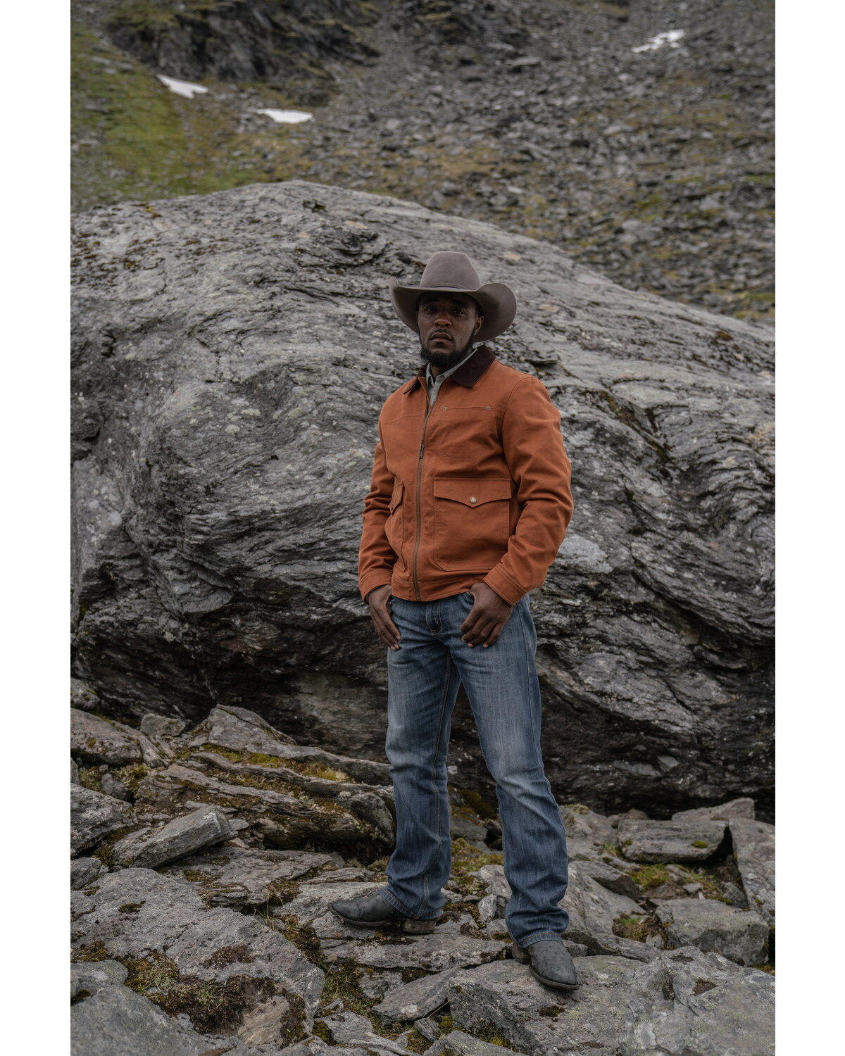 Image #1 - Pendleton Men's Whiskey Carson City Canvas Zip-Front Barn Coat, Cognac, hi-res