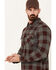 Image #2 - Brothers and Sons Men's Kent Long Sleeve Button Down Shirt, Burgundy, hi-res