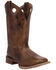 Image #1 - Laredo Women's Dream Weaver Performance Western Boots - Broad Square Toe, Brown, hi-res