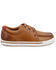 Image #2 - Twisted X Boys' Kicks Burnished Lace-Up Shoes - Moc Toe, Tan, hi-res