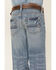 Image #4 - Cody James Boys' Hamshackle Wash Relaxed Boot Denim Jeans , Light Wash, hi-res