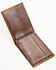 Image #2 - Cody James Men's Raw Hide Bi-Fold Wallet, Brown, hi-res