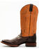 Image #3 - Cody James Men's Melbourne Cognac Leather Western Boots - Broad Square Toe, Orange, hi-res