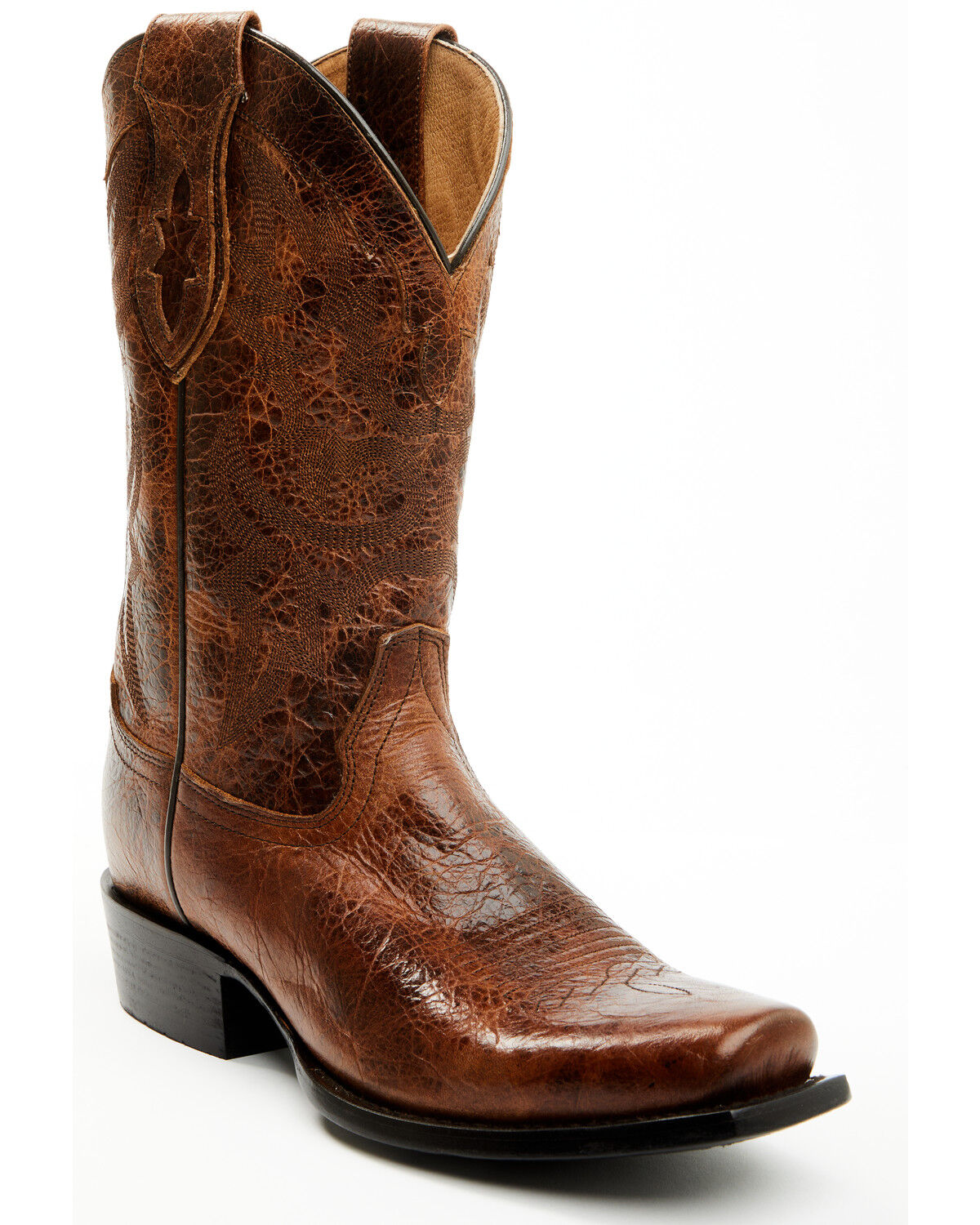 Cody James Men's Sheldon Western Boots - Square Toe, Brown, hi-res