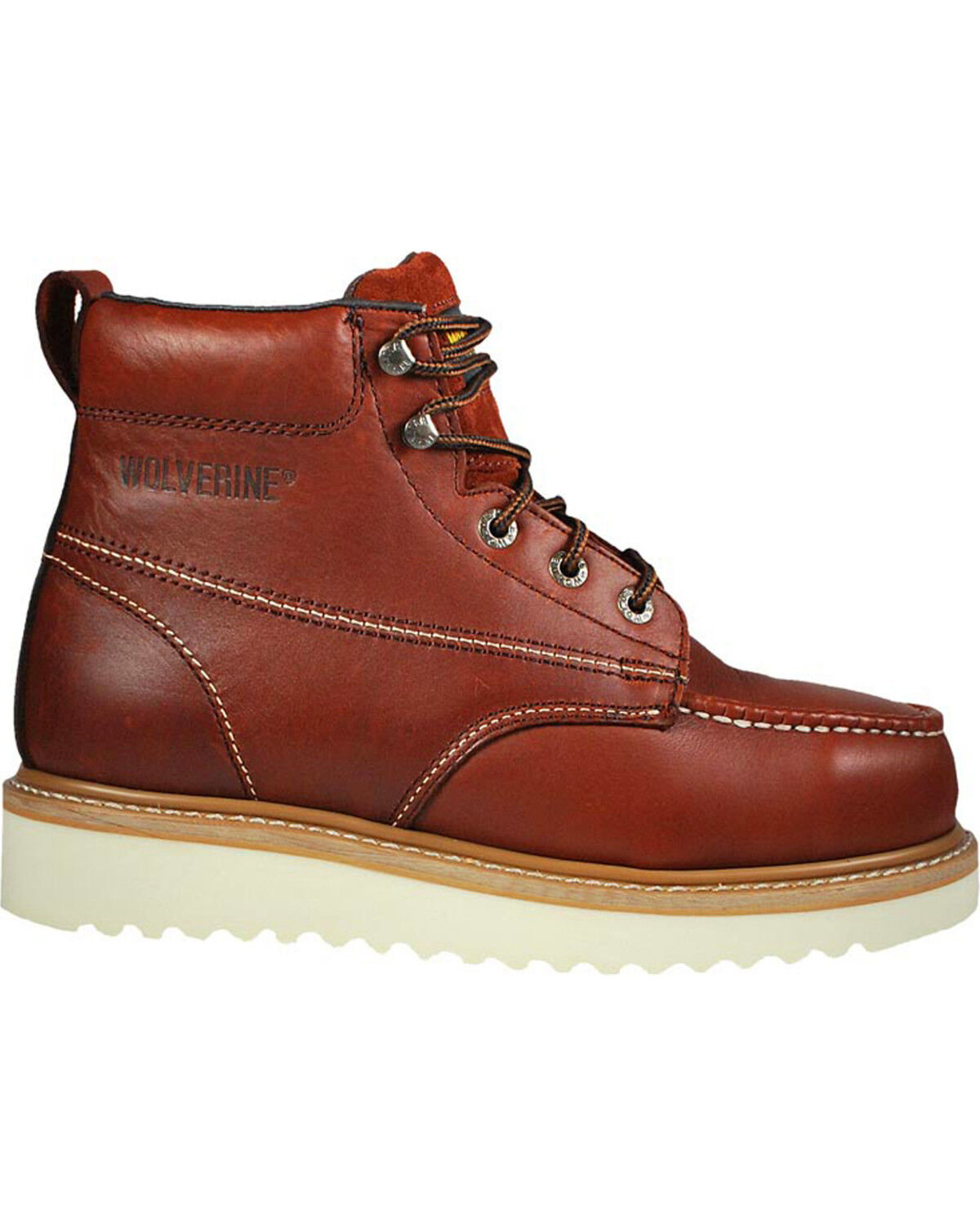 Wolverine Men's T-Bone Steel Toe Work boots, Rust Copper, hi-res