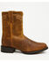 Image #2 - Laredo Men's Bravado Roper Performance Western Boots - Round Toe, Tan, hi-res