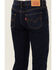 Image #4 - Levi's Girls' Dark Wash Legacy Classic Bootcut Jeans , Blue, hi-res