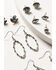 Image #3 - Shyanne Women's Wildflower Bloom Hoop Earring Set - 6-Piece, Silver, hi-res