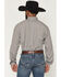 Image #4 - Cinch Men's ARENAFLEX&reg; Geo Print Long Sleeve Button-Down Stretch Western Shirt, Grey, hi-res
