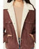 Image #3 - Levi's Women's 90's Corduroy Sherpa Lined Trucker Jacket , Mauve, hi-res