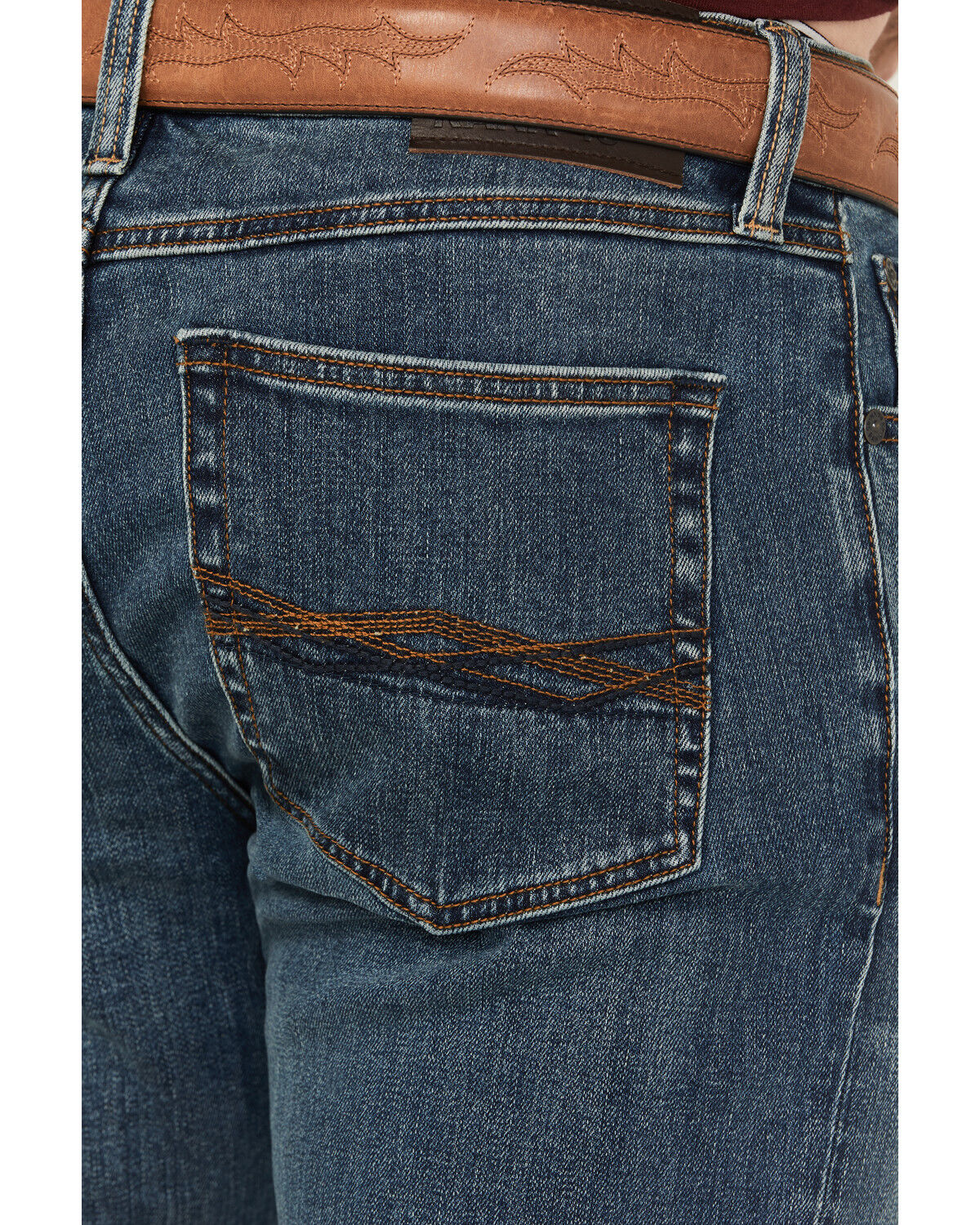 Image #4 - RANK 45&reg; Men's Roadrunner Wash Ambush Slim Straight Stretch Denim Jeans, Medium Wash, hi-res