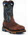 Image #1 - Cody James Men's Decimator Waterproof Western Work Boots - Nano Composite Toe, Brown, hi-res