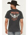 Image #1 - Brixton Men's Waller Logo Short Sleeve Graphic T-Shirt, , hi-res