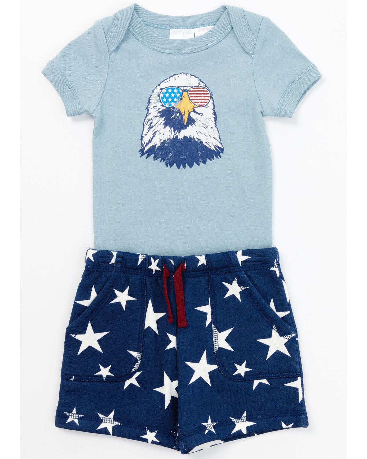Image #1 - Cody James Infant Boys' Stars Infant Set - 2 Piece, Blue, hi-res