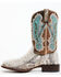 Image #3 - Dan Post Men's Natural Back Cut Python Exotic Western Boots - Broad Square Toe, Multi, hi-res