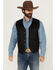 Image #1 - Moonshine Spirit&reg; Men's Night Shift Oilskin Vest, Black, hi-res