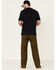 Image #3 - Hawx Men's Dark Olive Stretch Ripstop Work Pants, Olive, hi-res