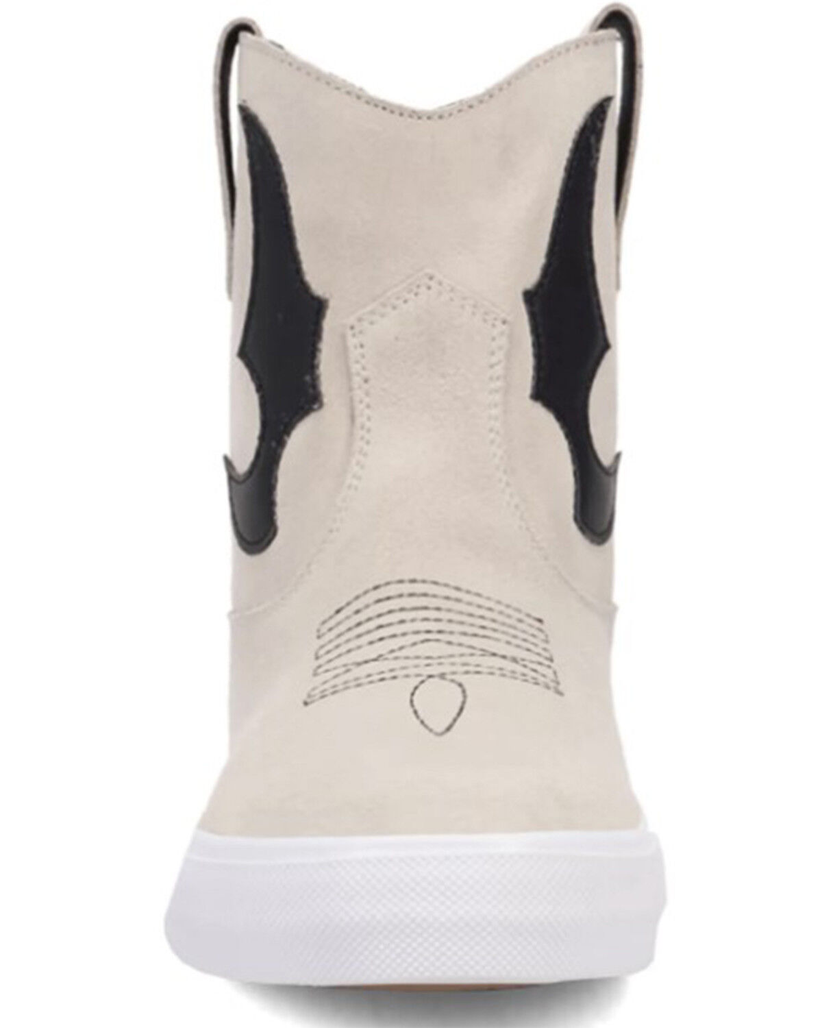 Image #4 - Dingo Women's Ollie Suede Casual Boots - Round Toe, White, hi-res
