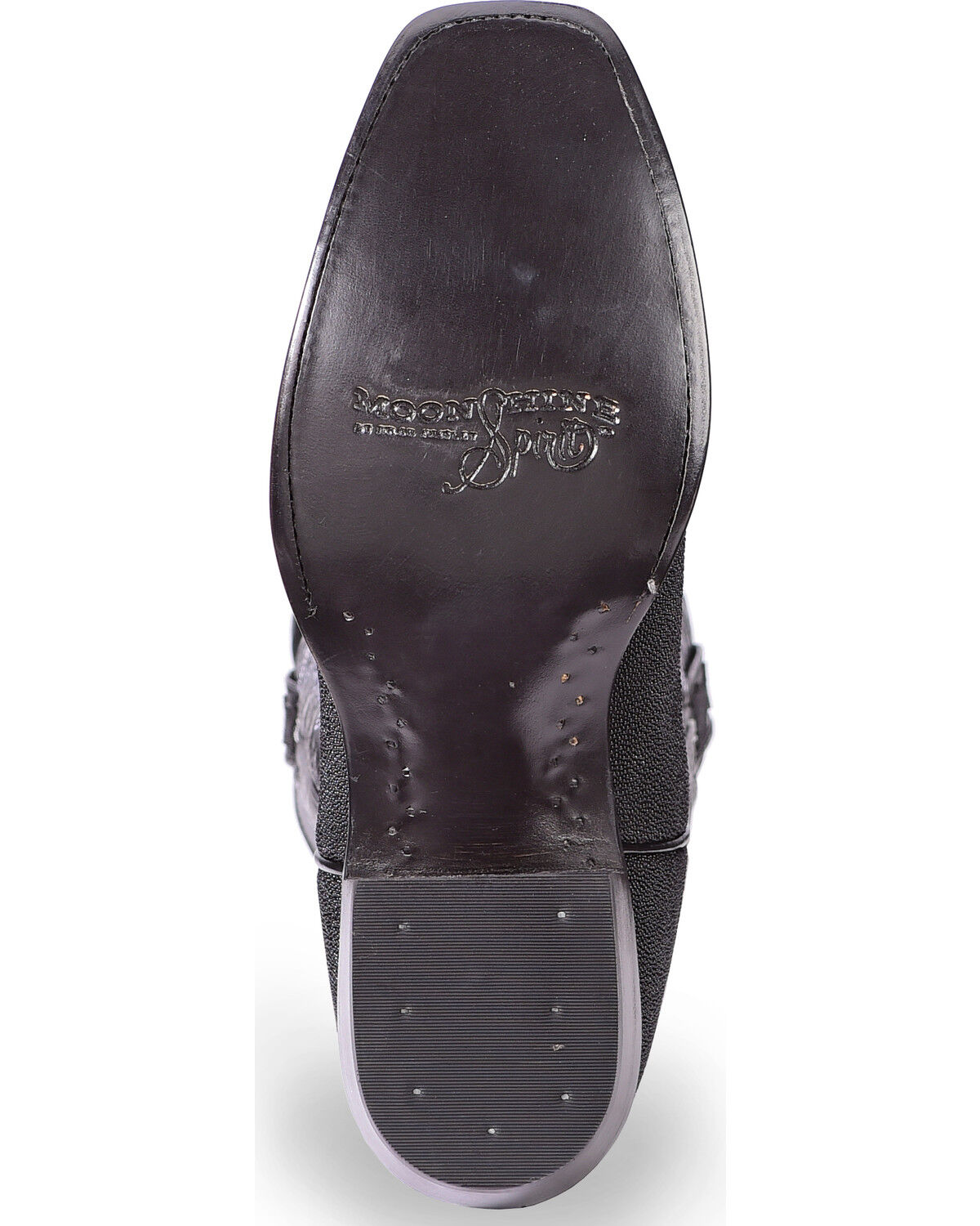 Image #5 - Moonshine Spirit&reg; Men's Stingray Exotic Boots - Square Toe, Black, hi-res