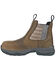 Image #3 - Hoss Men's Old Glory Chelsea Boots - Composite Toe, Brown, hi-res
