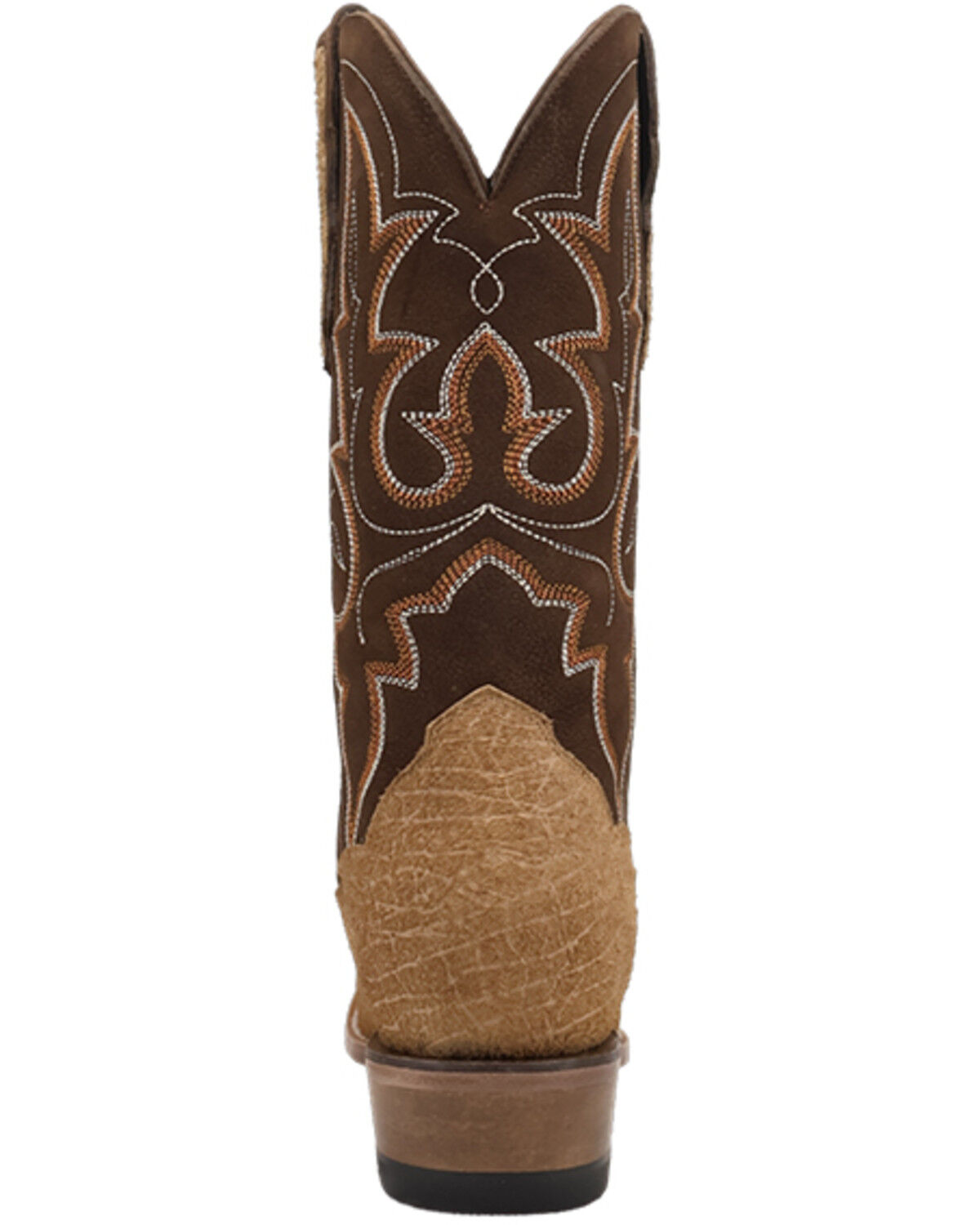 Image #5 - Dan Post Men's Ironhide Hippopotamus Print Western Boots - Square Toe, Tan, hi-res