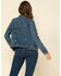 Image #5 - Wrangler Women's Dark Wash Classic Fit Denim Jacket, Blue, hi-res