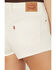 Image #4 - Levi's Women's 501&reg; Original Disco Nights High Rise Stretch Denim Shorts, White, hi-res