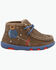 Image #2 - Twisted X Infant Boys' Chukka Driving Mocs, Brown, hi-res
