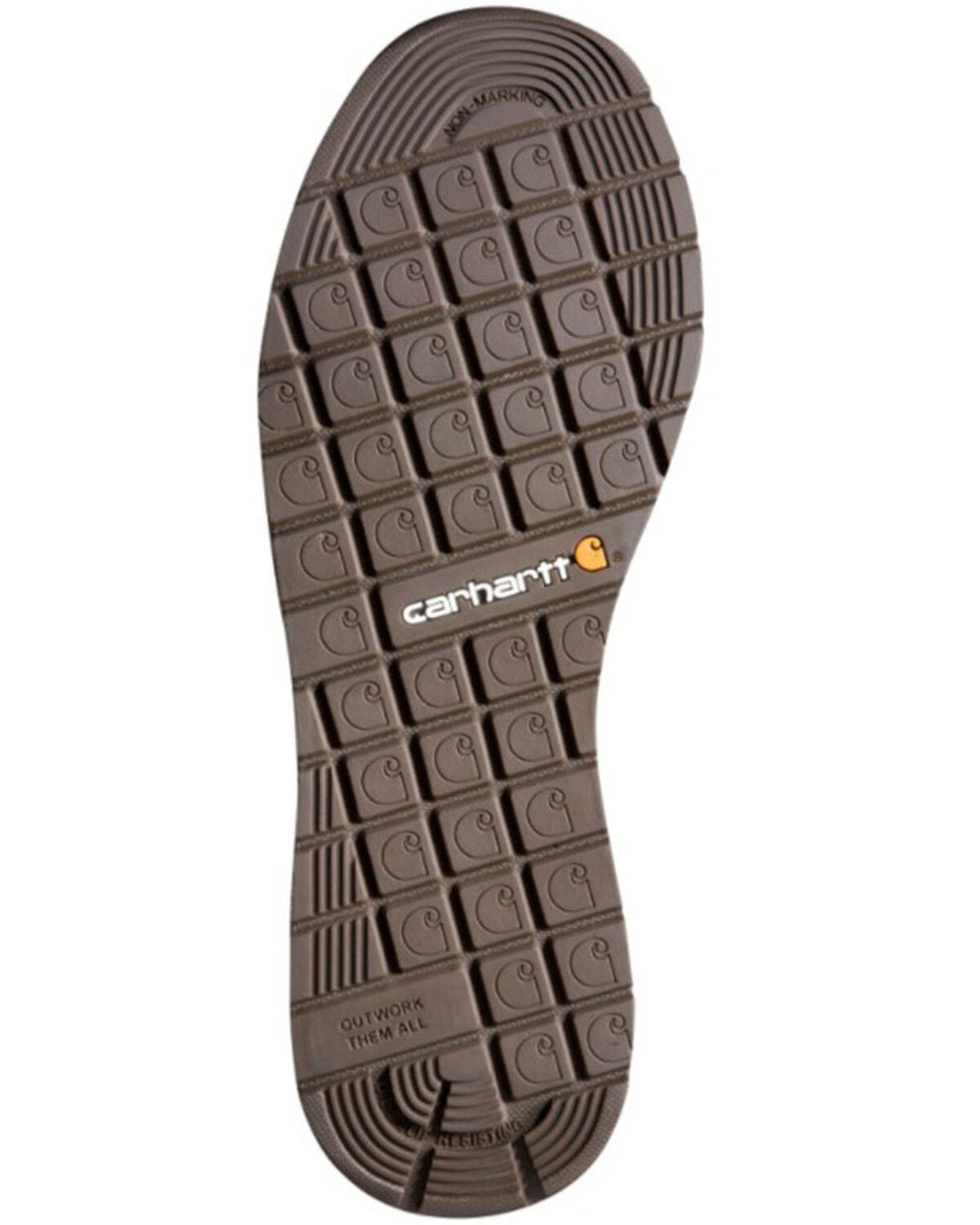 Image #5 - Carhartt Men's 4" Lightweight Wedge Boots - Moc Toe, Chocolate, hi-res